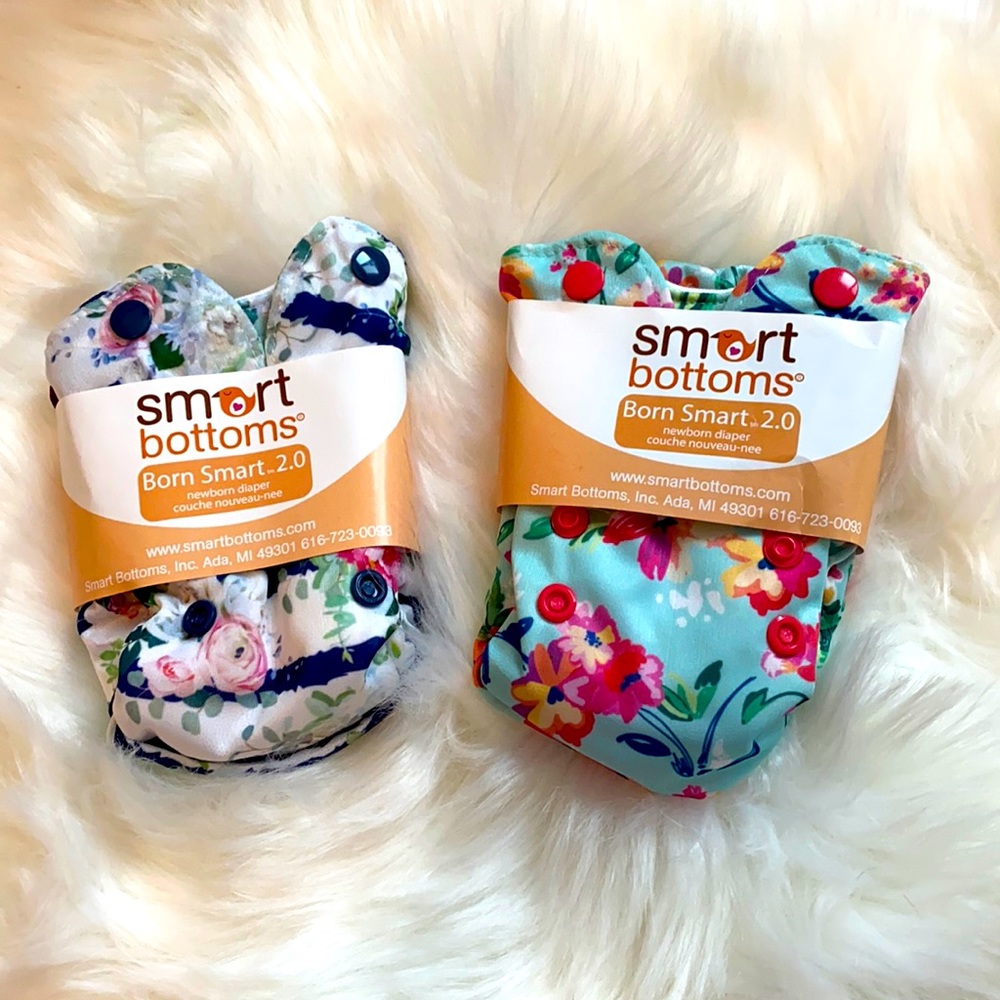 Brand new smart bottom reusable diapers